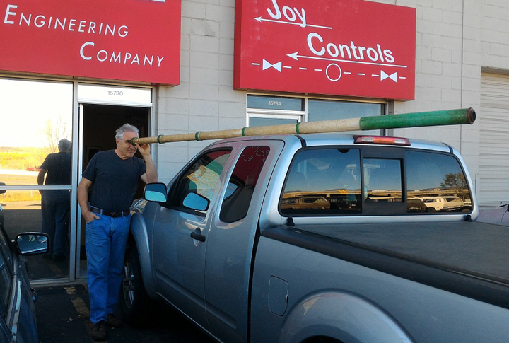 Hobby with German refractor circa 1700