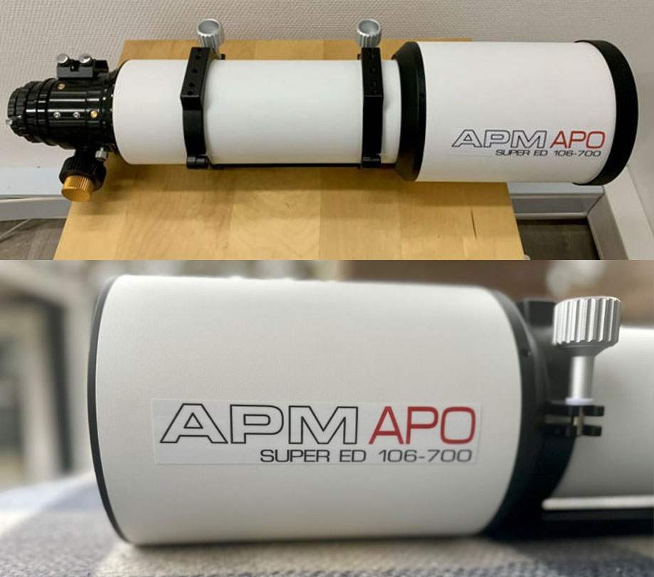 APM-106mm-F6.6-APO-refractor-with-FPL-53-glass-released