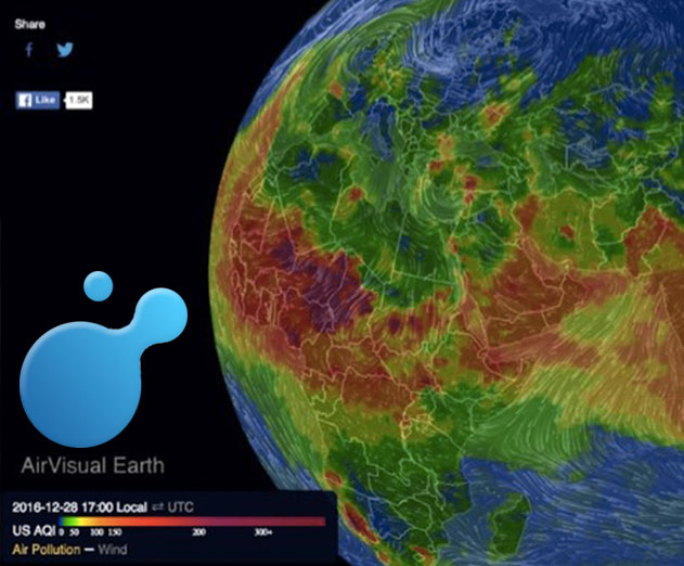 AirVisuals new air pollution data API is now available for developers