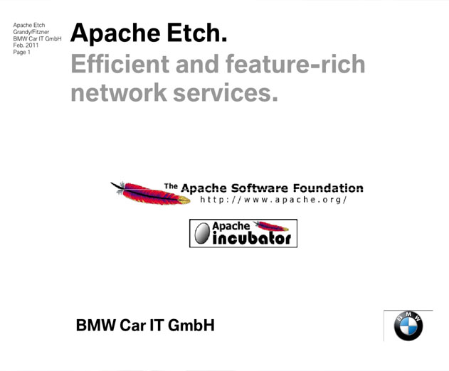 Apache Etch 1.4.0 Introduces Improvements for C++ Binding