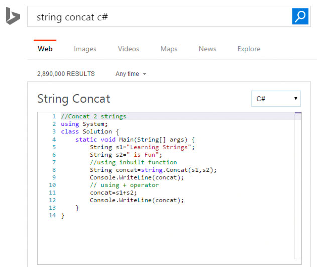 Microsofts Bing and HackerRank Offer Way to Play with Code