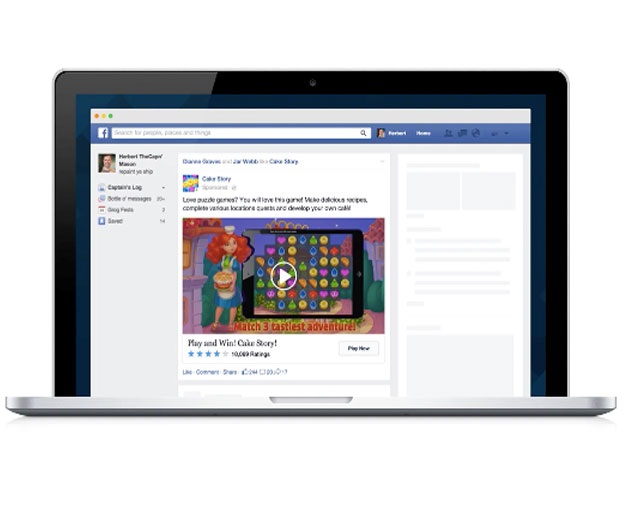 Facebook Introduces New Desktop Video App Ads and Mobile App Ads