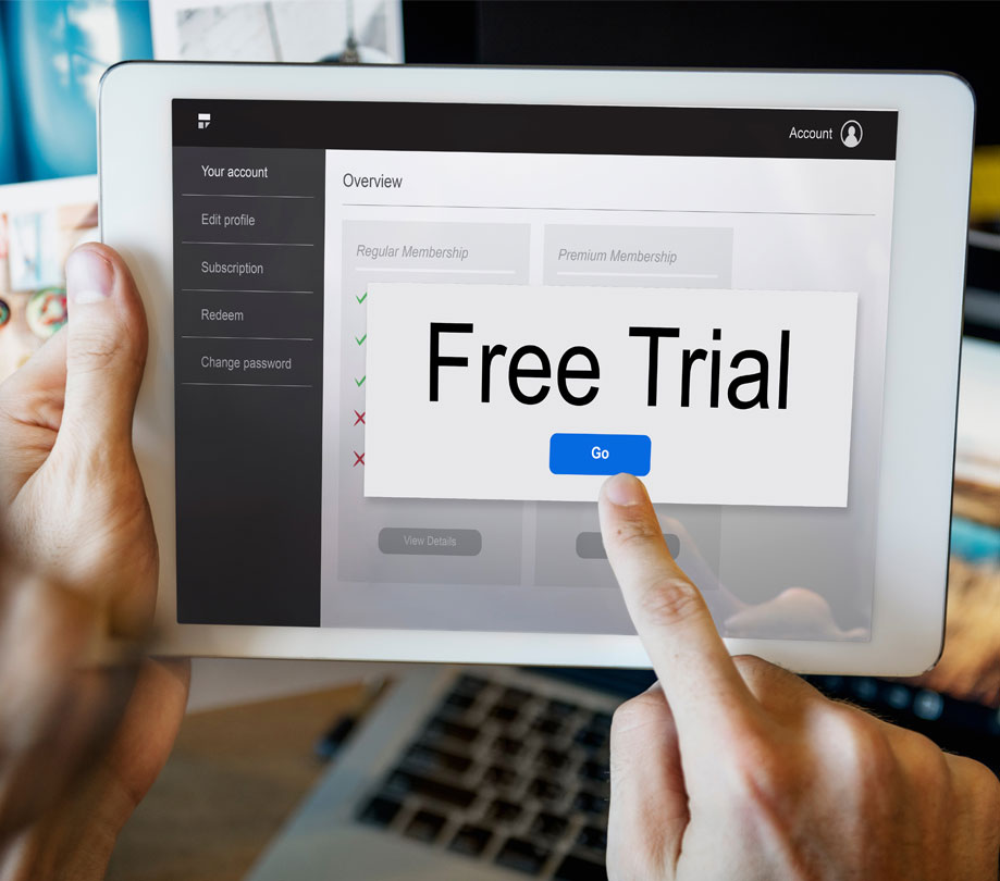 Free trials have high customer conversion rate