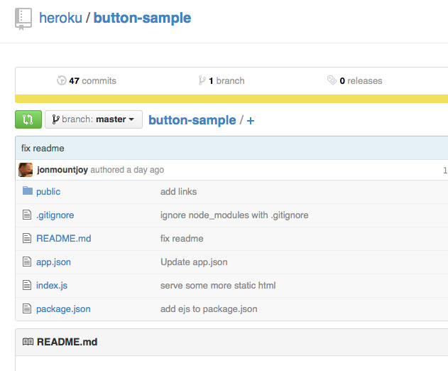 Heroku-Release-Heroku-Button:-A-Simple-HTML-or-Markdown-Snippet
