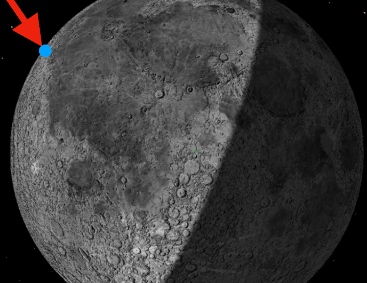 Lunar surface impact from Falcon 9 creates rare observing opportunity