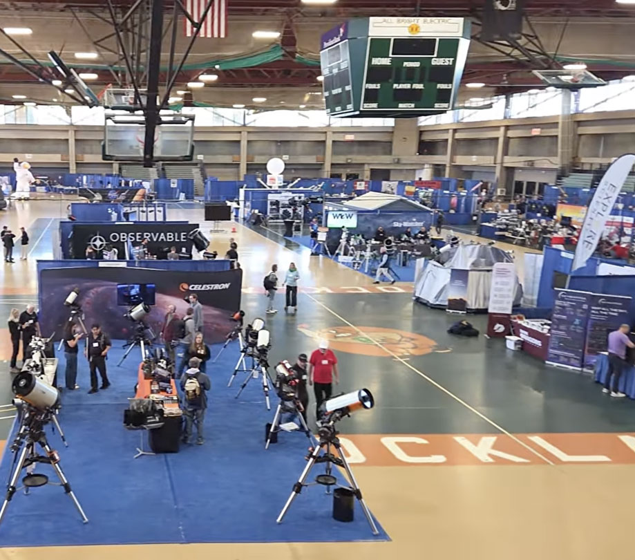 Astronomy equipment at NEAF 2026