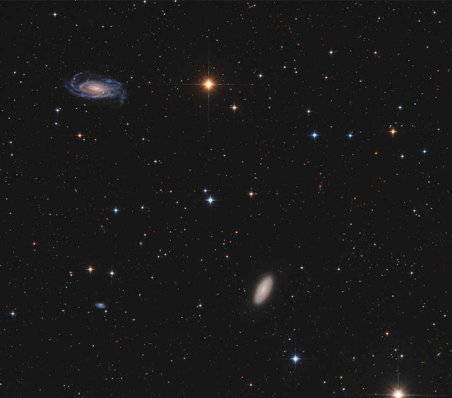 NGC5005-and-5033-astrophoto-from-the-TS-Optics-10-inch-ONTC