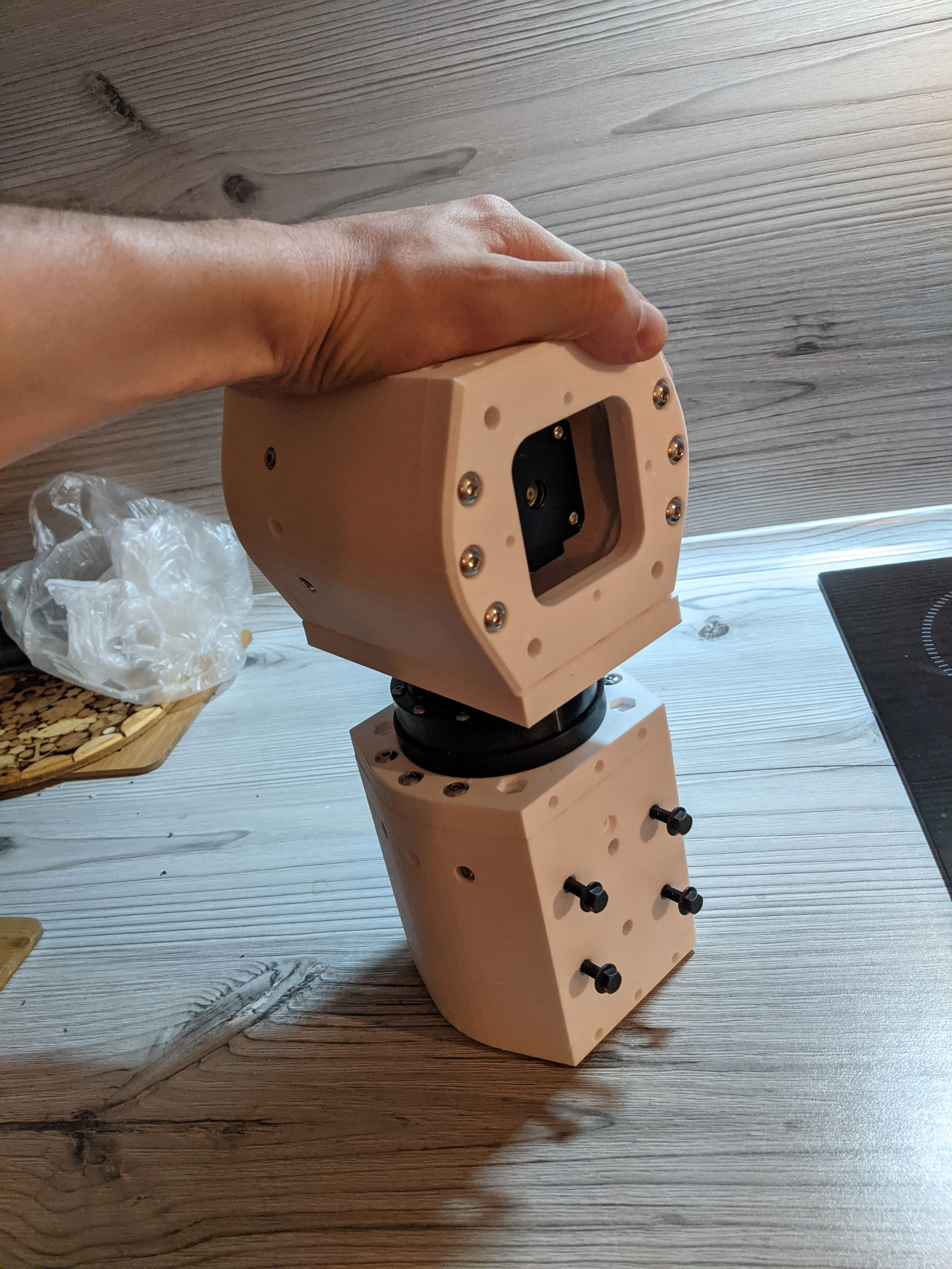 The inside of the RA