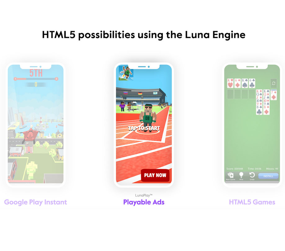 Playable gaming ads lands from Luna Labs