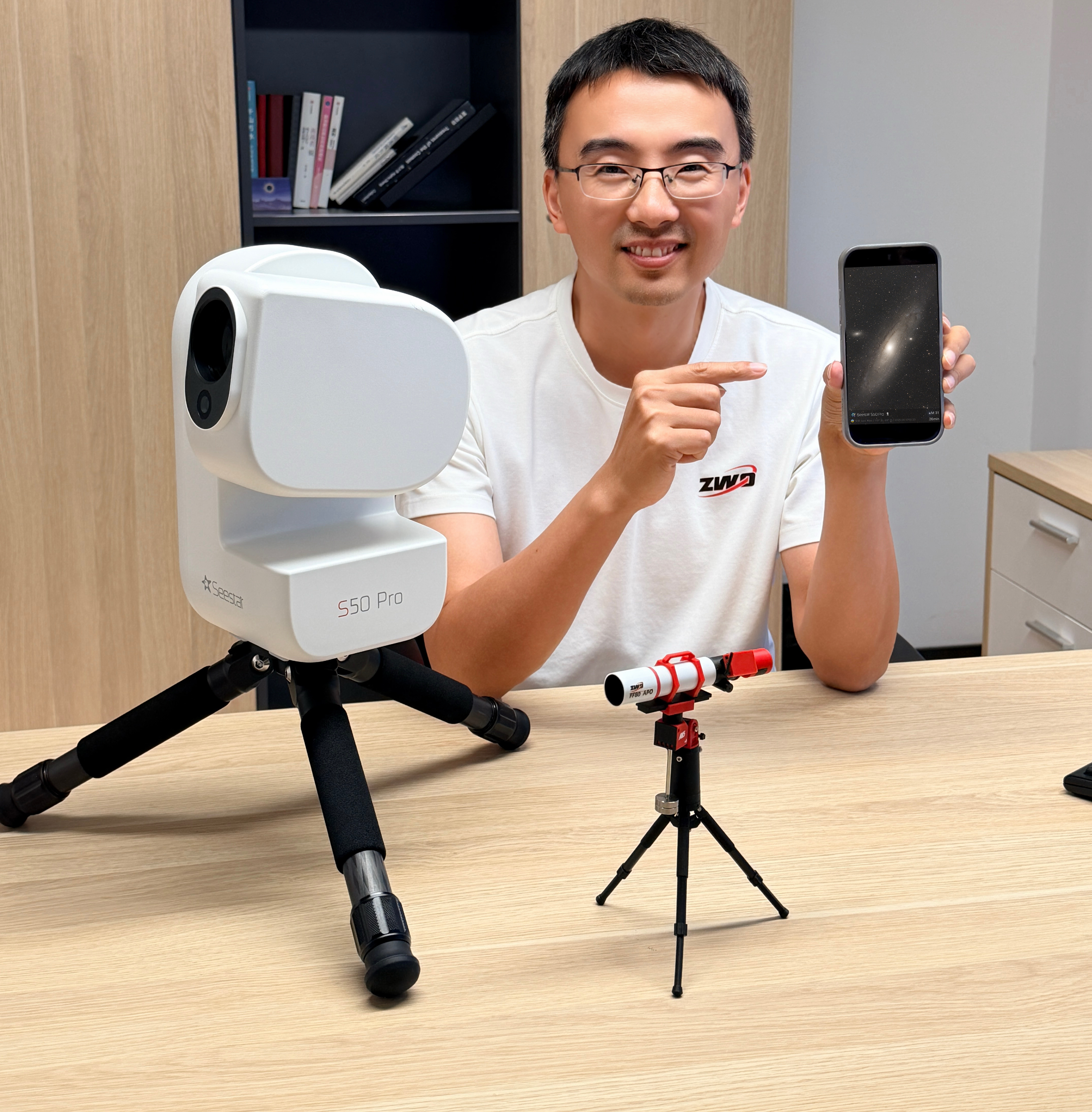 Seestar S50 Pro First Look: Insights from ZWO Founder Sam Wen