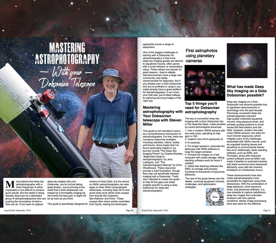 Top Celestial Highlights: ScopeTrader September 2024 issue