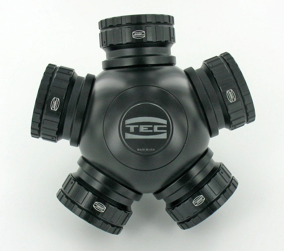 TEC-Eyepiece-Turret-with-Baader-ClickLock-clamps