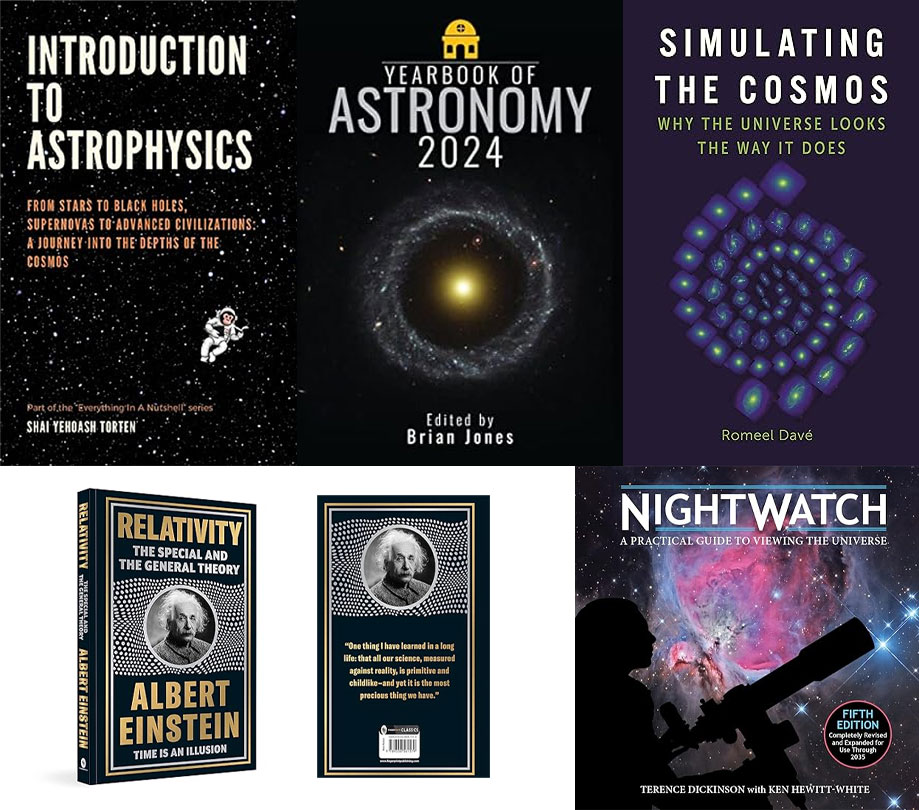 Top 5 Astronomy Books for 2024