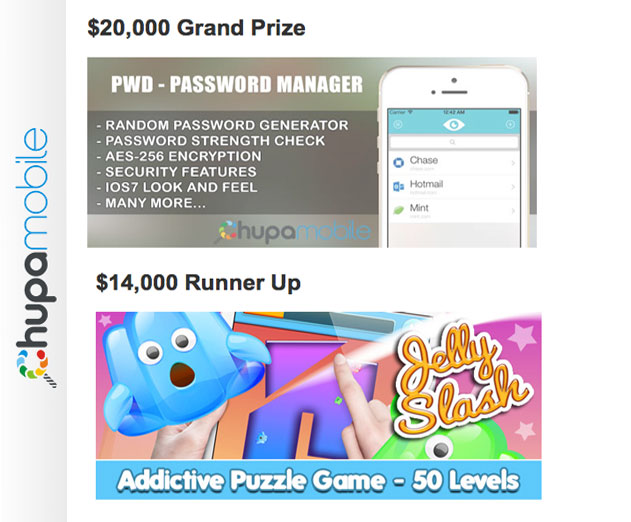 Chupamobile Announces Winners of 2013 Developer Competition