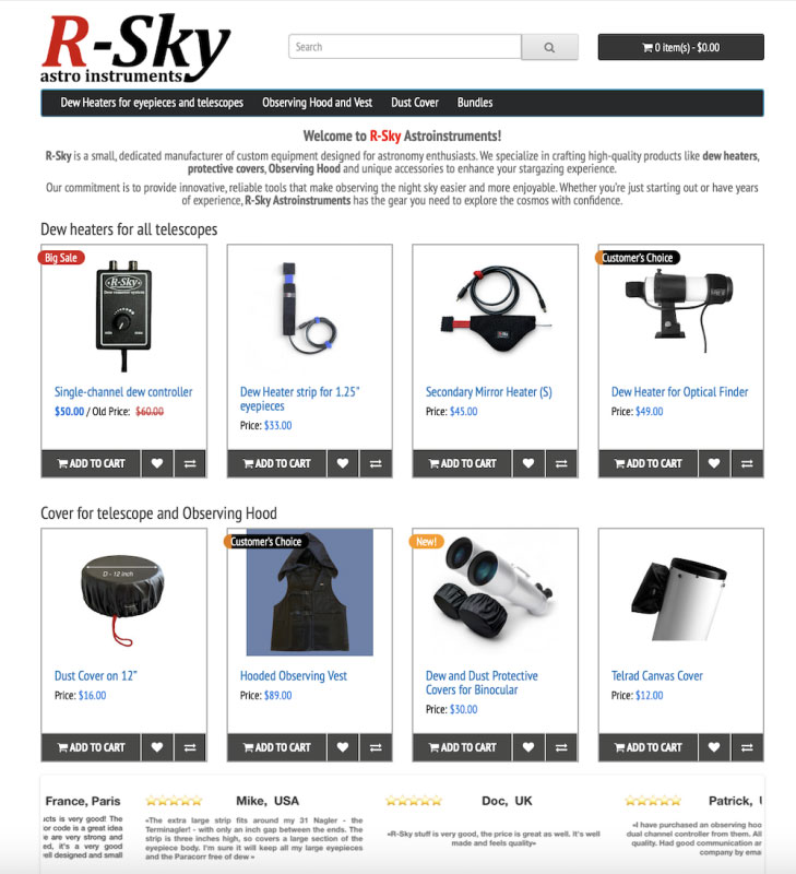R-Sky Astro Instruments