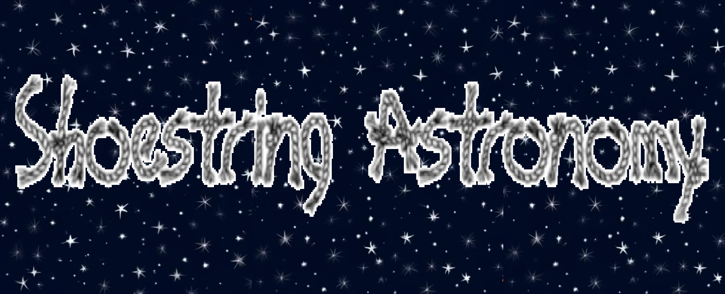 Shoestring Astronomy