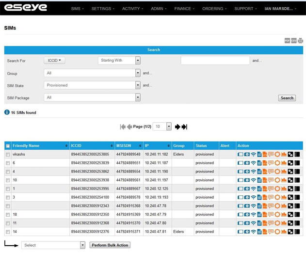 Eseye Offers Enhanced M2M Real Time Device Management
