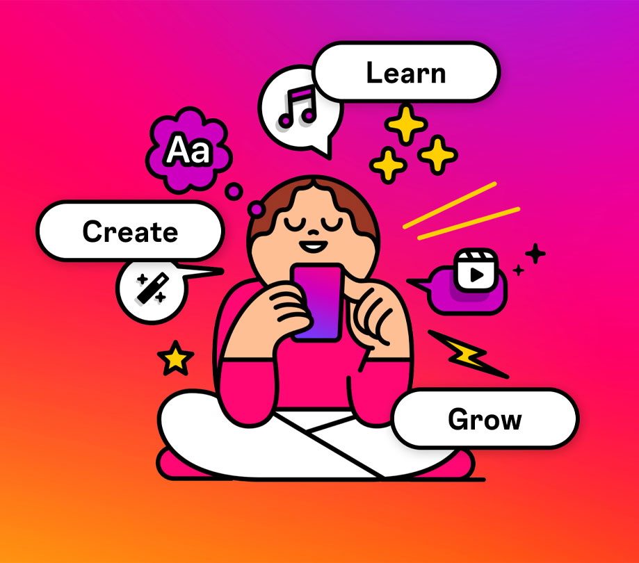 Education hub for creators on Instagram