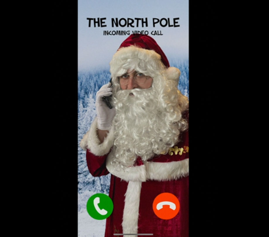 Get a call from Santa Claus today