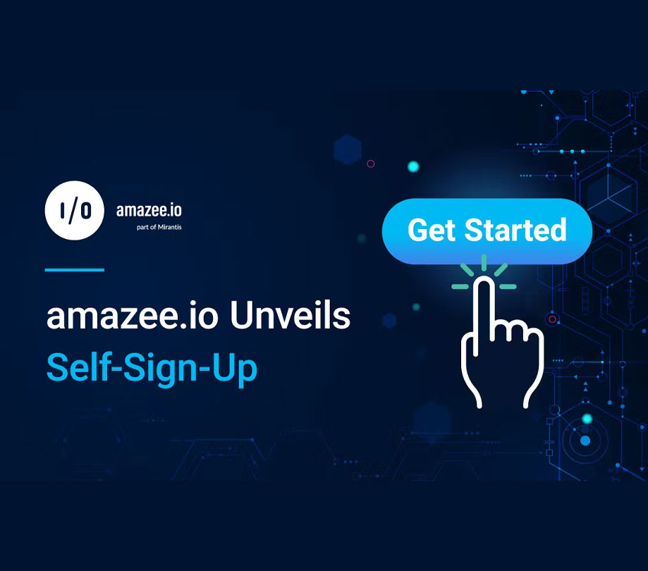 Key advantages of the new self sign up feature