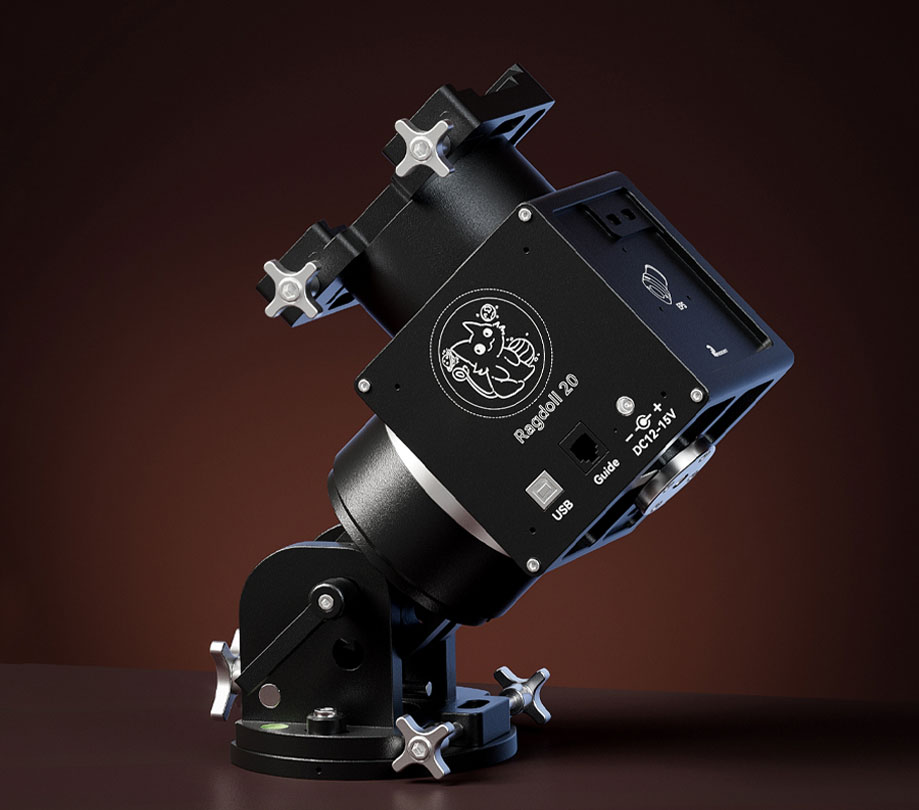 Ragdoll Strain Wave Gear Equatorial Mount