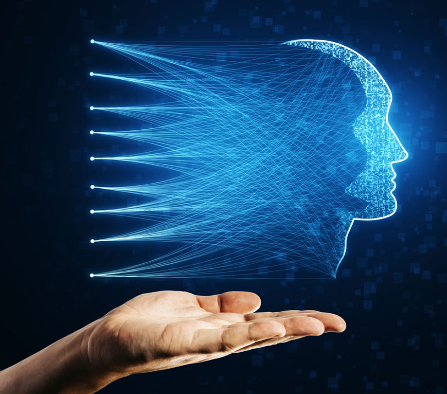 Seamless telepathic communication between humans and AI