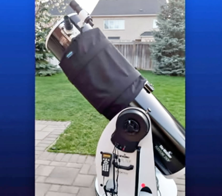 The capabilities of a Dobsonian telescope in astrophotography