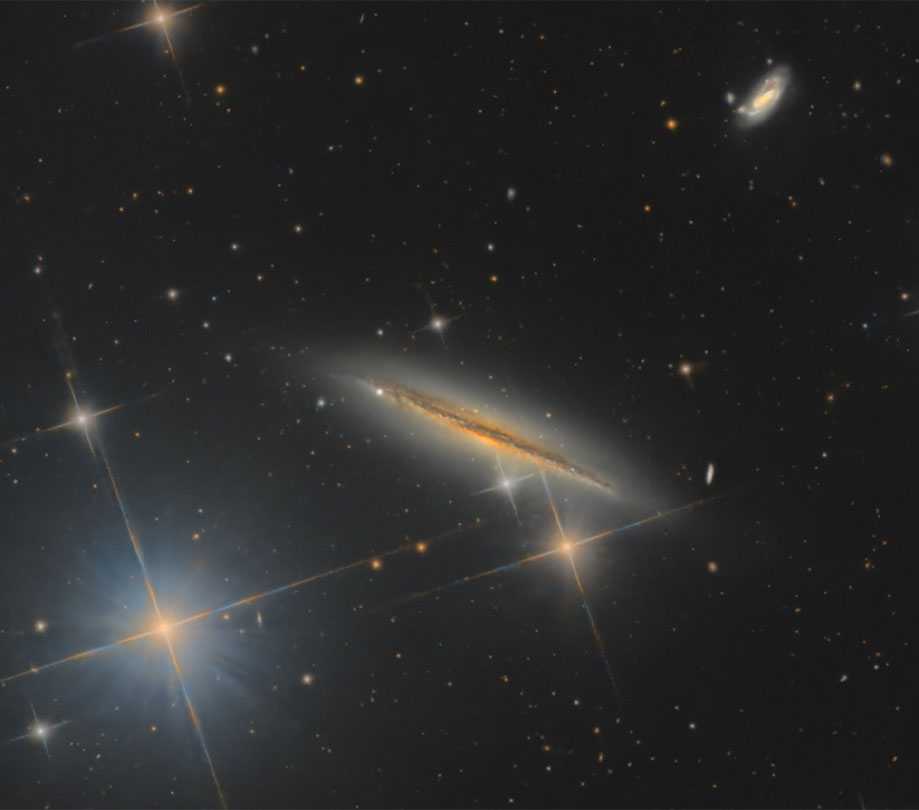 The galaxy pair NGC 4231 and 4232