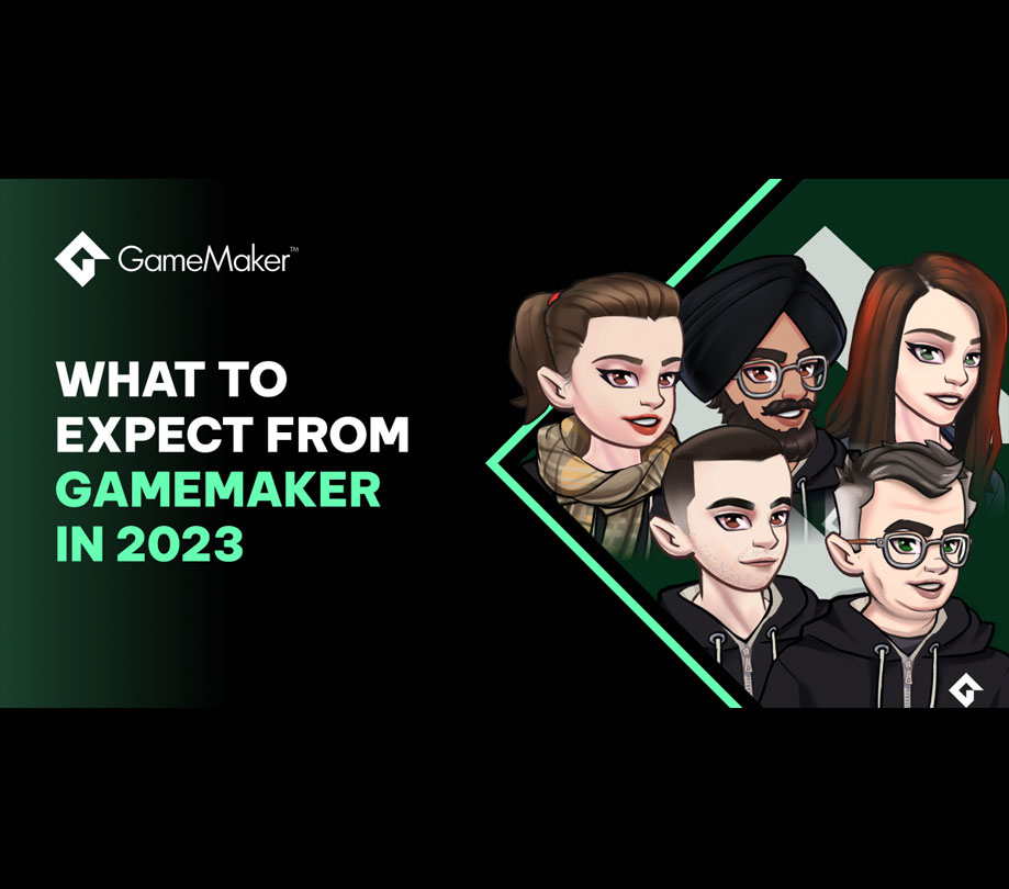 The key new features coming to GameMaker in 2023 include