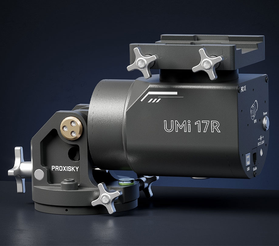 UMi 17R Servo Direct Drive Strain Wave Gear Equatorial Mount