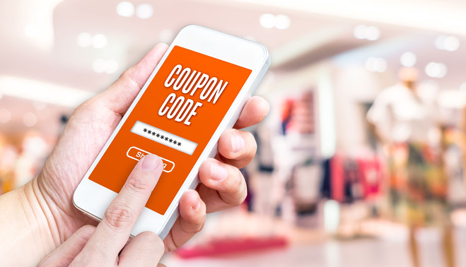 Using geo based coupon on mobile phone from location ad targeting
