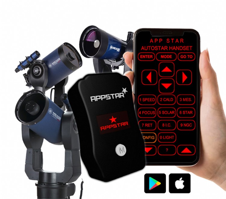 APPSTAR wireless control for Meade mounts