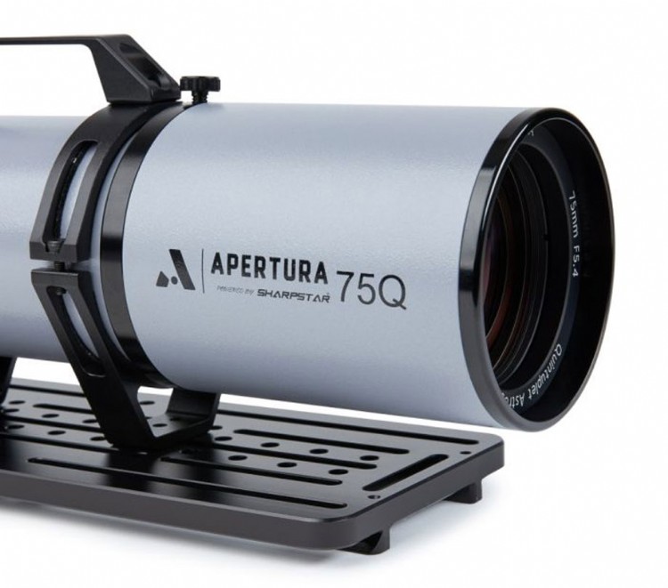 Apertura 75Q refractor telescope powered by SharpStar