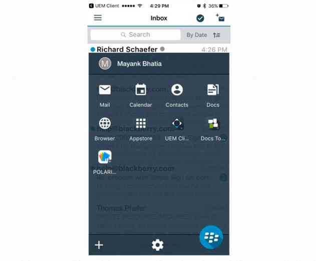 The BlackBerry Dynamics Launcher makes enterprise mobility relevant