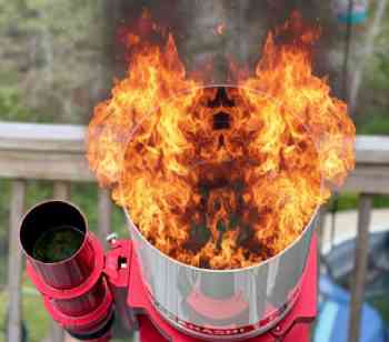 Astrophotography burnout