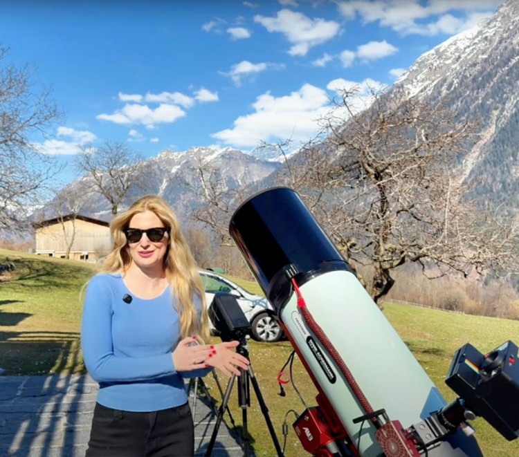 Astrophotography with 4 telescopes at the same time