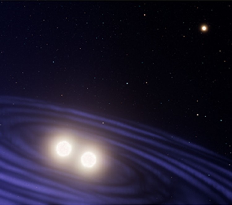 Blue Lurker Star secrets revealed by Hubble