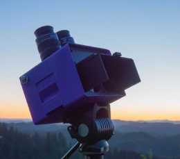 Build your own binoculars with the Analog Sky Magic kit and course