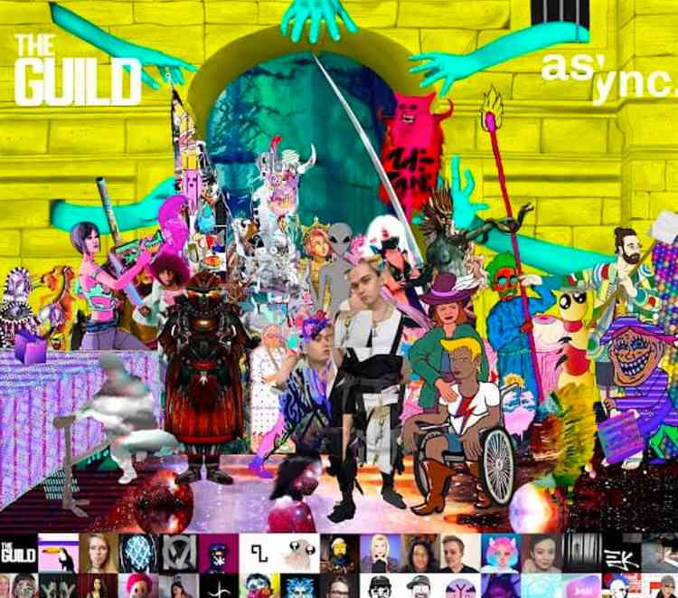 DeFi and NFT art gallery launches