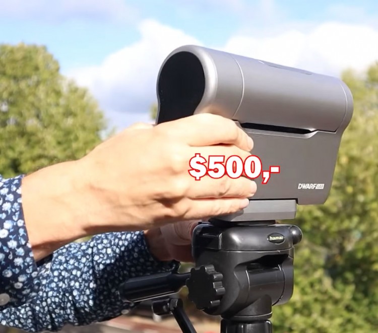 Dwarf 3 vs ZWO FF80 telescope with AM5 and ASIAIR