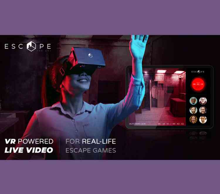 Escape the app launches live-gaming experience