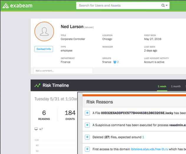 Exabeam Releases Security Intelligence Platform for Early Detection of Ransomware