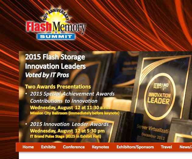 Flash Memory Summit 2015 to Focus on Wearable Development
