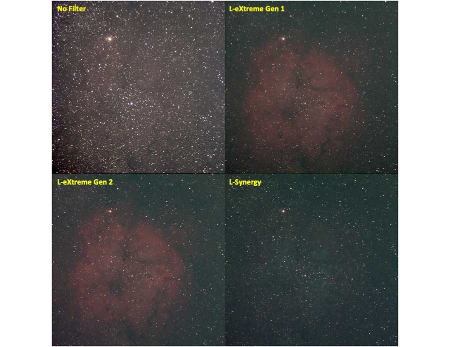 Figure 5 Sep. 19th Imaging Results – IC1396 “Elephant’s Trunk”