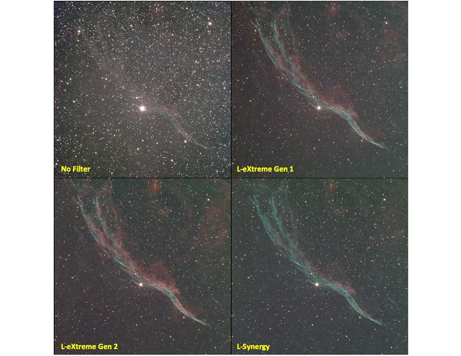 Figure 7 Sep. 20th Imaging Results – NGC6960 “Western Veil”