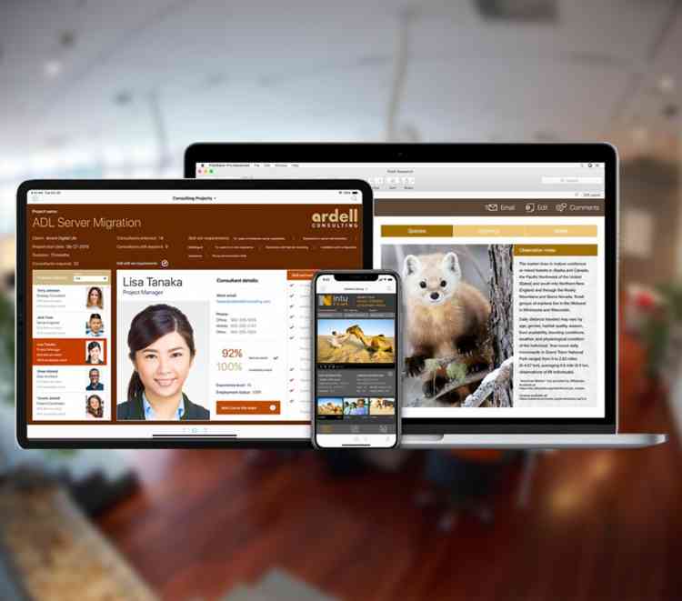 FileMaker 18 low code custom app making platform arrives