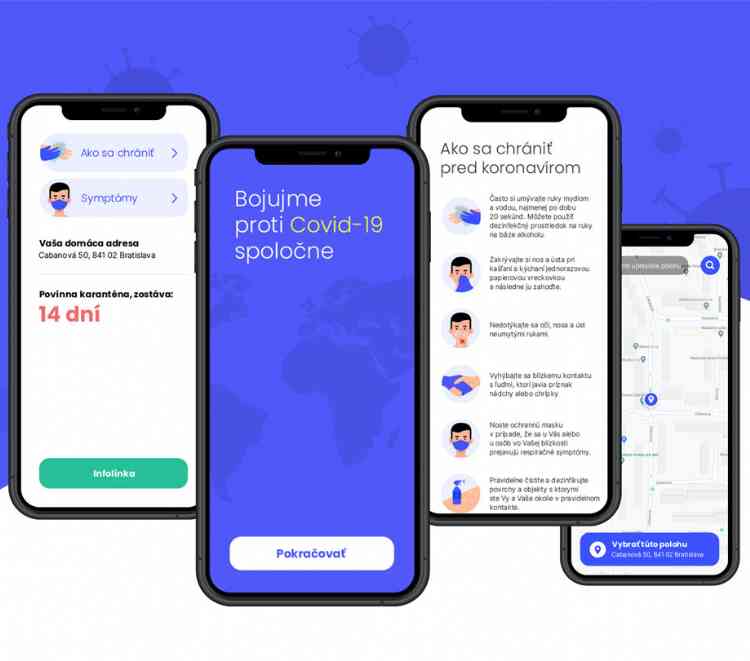 Free COVID-19 application launches from Sygic