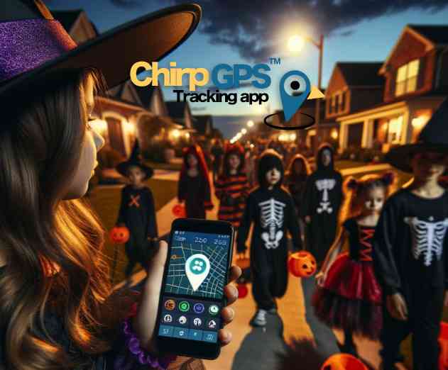 Free GPS Tracking app for kids this Halloween