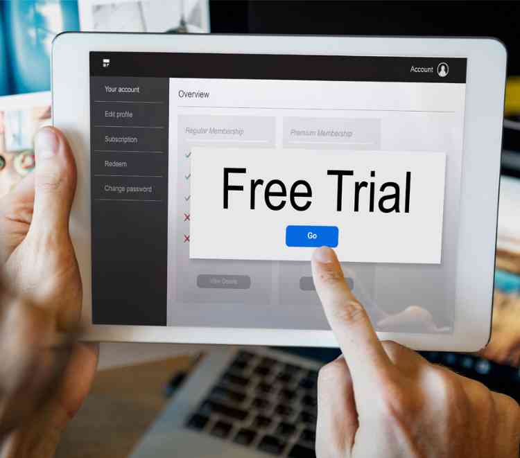 Free trials have high customer conversion rate