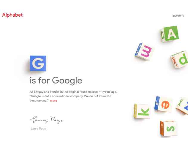 How Do You Spell Google  Use the Alphabet